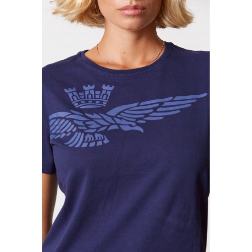 Women s jersey T shirt with eagle